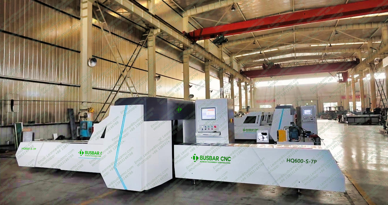 Draagbare busbar machine